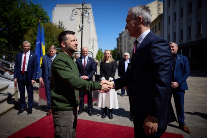 Зустріч Президента України з Генеральним секретарем НАТО в Києві